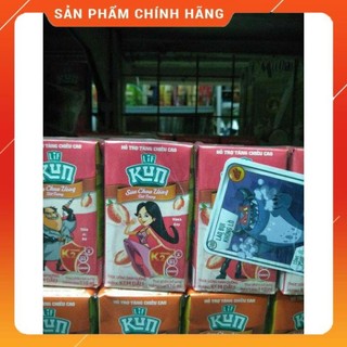 Lốc 4 hộp 110ml - 180ml sữa kun các vị