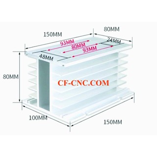 Đế tản nhiệt cho SSR 3 pha