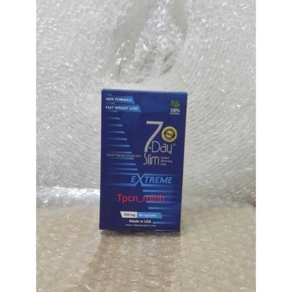 Viên Uống Giảm Cân-7 Day Slim  Nhập Khẩu Mỹ