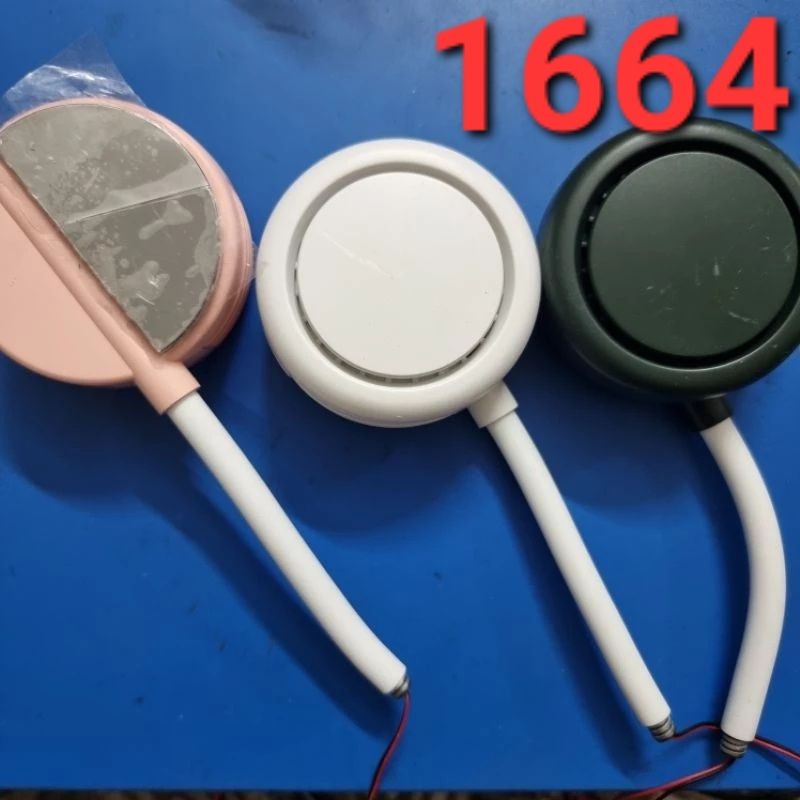 Quạt động cơ không chổi than 3-7v tháo quạt đeo cổ