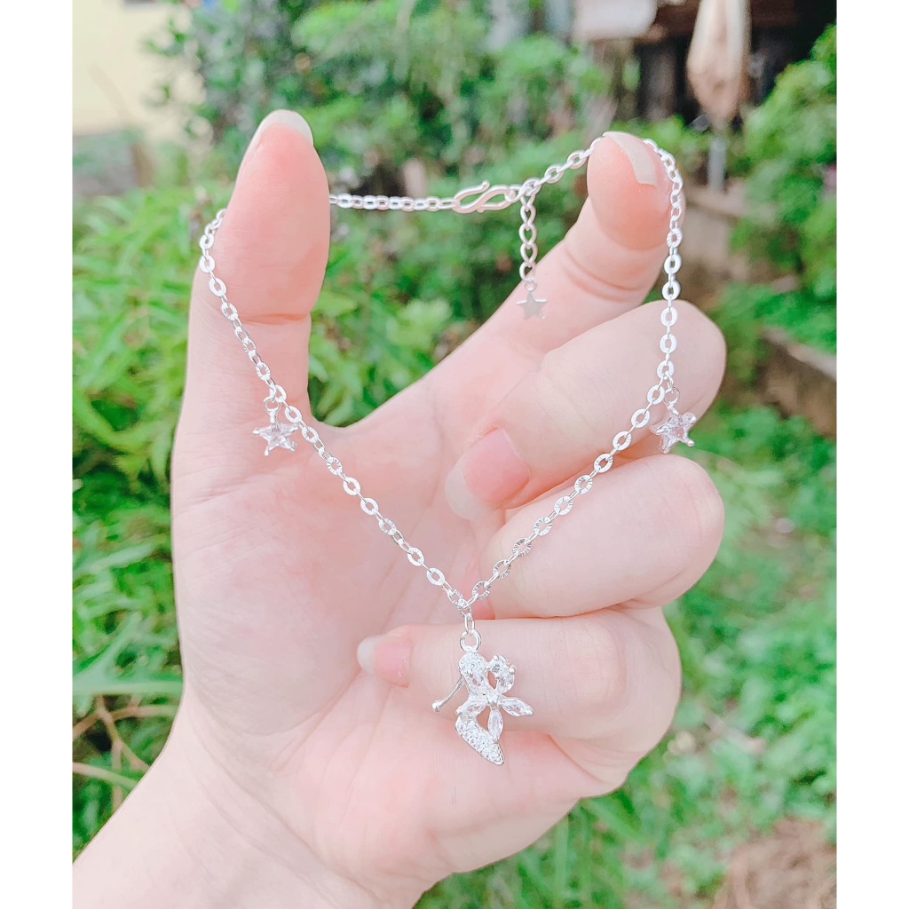 Lắc Chân Bạc Nhiều Mẫu Vòng Chân Giá Rẻ Cute Siêu Đáng Yêu - Tiệm Bạc Dung Bún