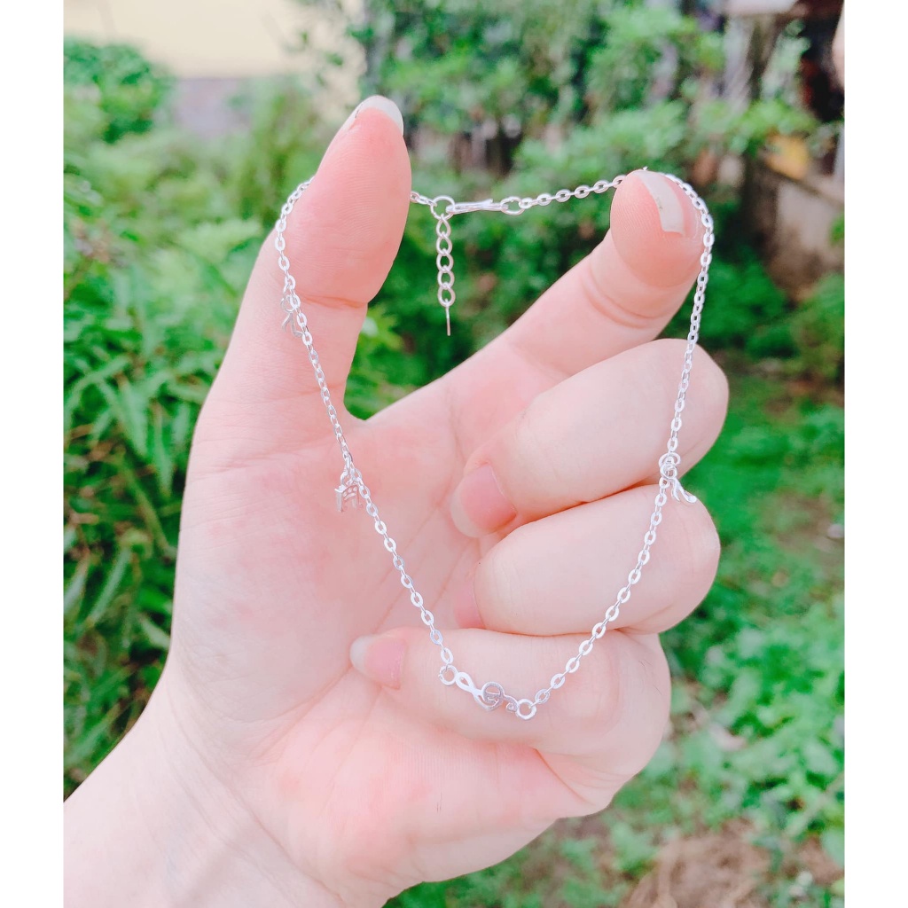 Lắc Chân Bạc Nhiều Mẫu Vòng Chân Giá Rẻ Cute Siêu Đáng Yêu - Tiệm Bạc Dung Bún