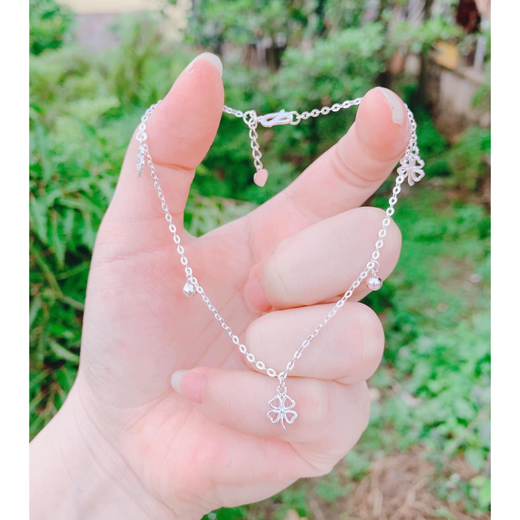 Lắc Chân Bạc Nhiều Mẫu Vòng Chân Giá Rẻ Cute Siêu Đáng Yêu - Tiệm Bạc Dung Bún