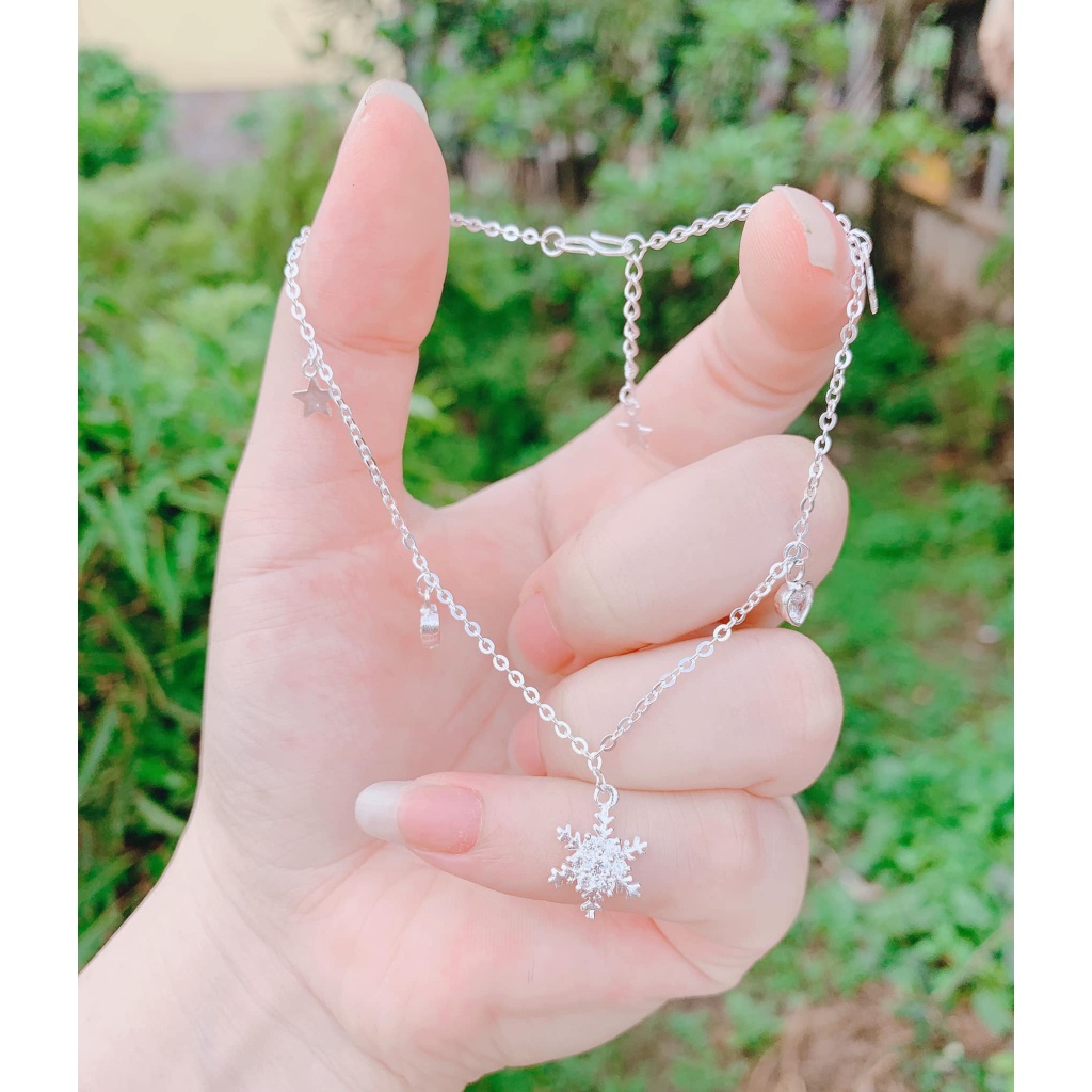 Lắc Chân Bạc Nhiều Mẫu Vòng Chân Giá Rẻ Cute Siêu Đáng Yêu - Tiệm Bạc Dung Bún