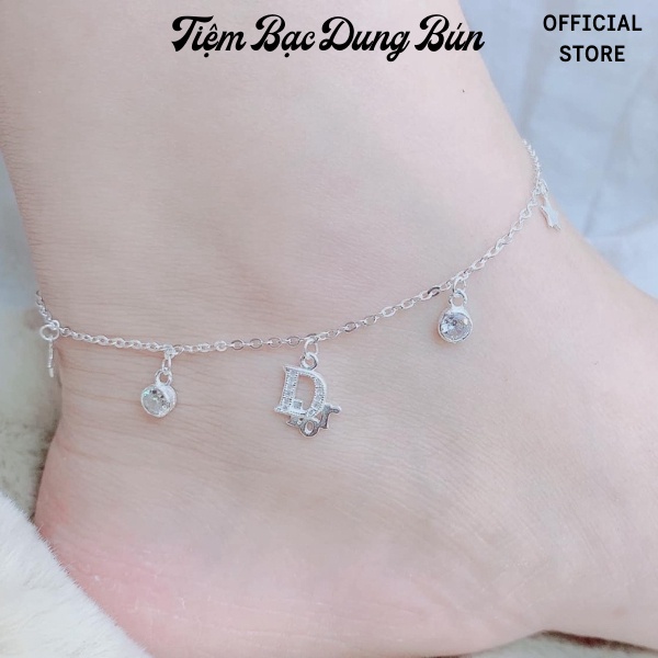 Lắc Chân Bạc Nhiều Mẫu Vòng Chân Hot Trend - Tiệm Bạc Dung Bún