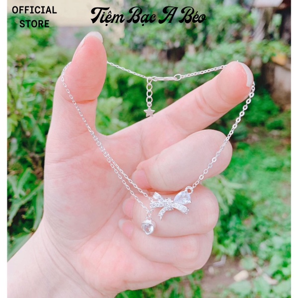 Lắc Chân Bạc Nhiều Mẫu Vòng Chân Giá Rẻ Cute Siêu Đáng Yêu - Tiệm Bạc A Béo Silver