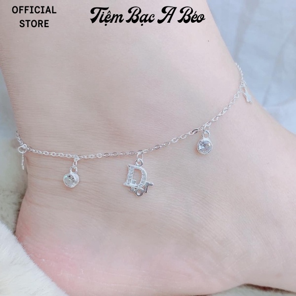 Lắc Chân Bạc Nhiều Mẫu Vòng Chân Hot Trend - Tiệm Bạc A Béo Silver