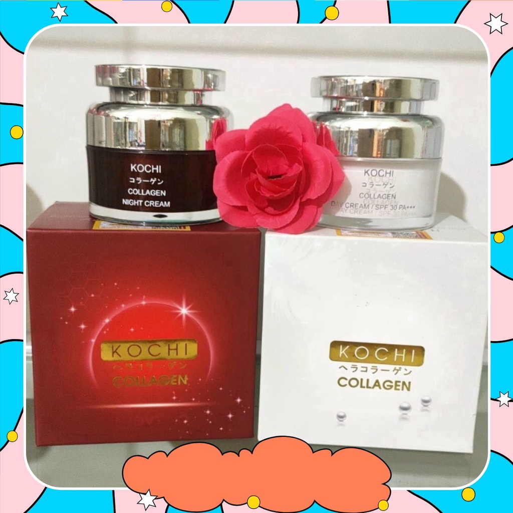 Kem Nám Ngày Đêm Nhật Bản KOCHI COLLAGEN - DAY CREAM