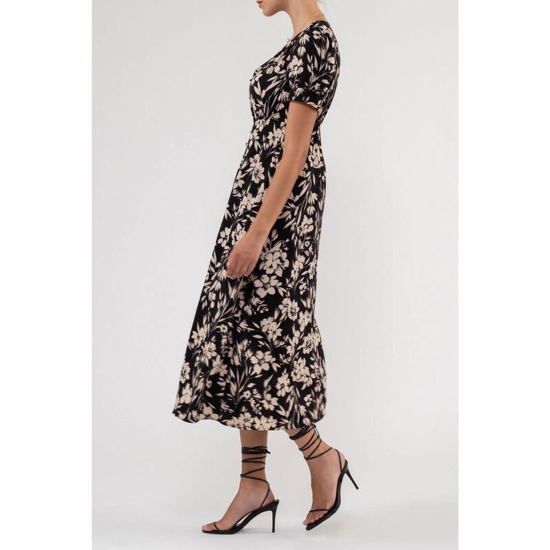 Đầm hoa August.Sky - dư xịn