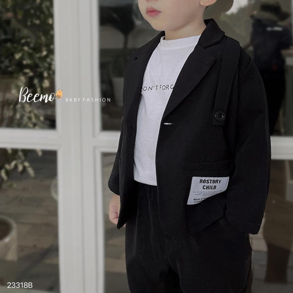 Bộ vest công tử bé trai, set compet phong cách Hàn Quốc cho bé trai hàng thiết kế Bernie HANG kids