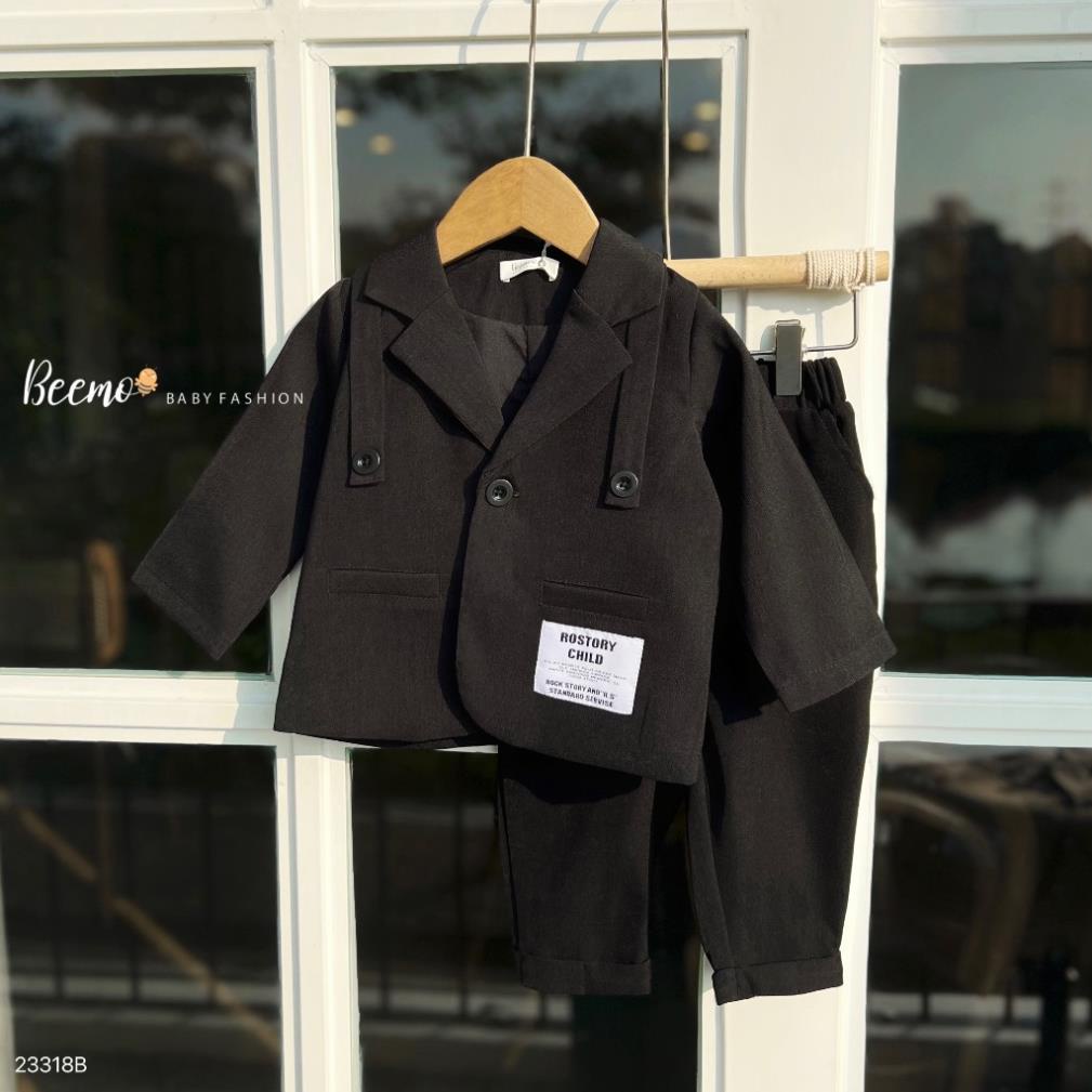 Bộ vest công tử bé trai, set compet phong cách Hàn Quốc cho bé trai hàng thiết kế Bernie HANG kids