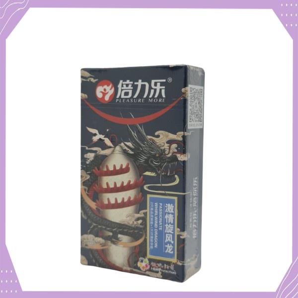 Bao cao su Bi siêu gai Pleasure More kích thích mãnh liệt gai mềm không đau hộp 2 cái  Codomi