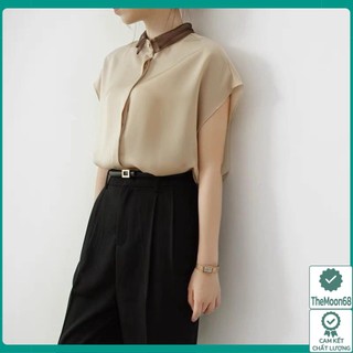 Sơ mi nữ , sơ mi lụa satin mềm mịn giá tốt