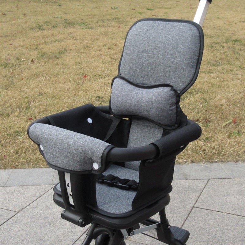 Đệm Lót Xe Đẩy Em Bé / Búp Bê Màu Be