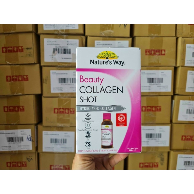Beauty Collagen Shot Nature’s Way - Collagen Dạng Nước (hộp 10c x 50ml)