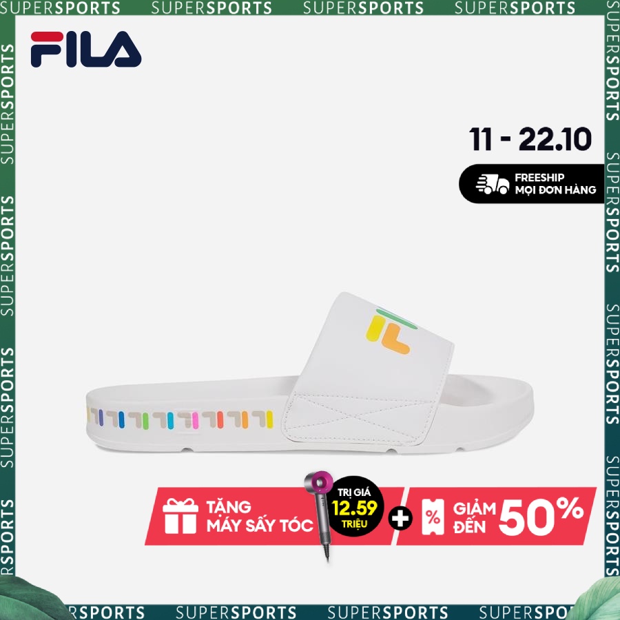 Dép quai ngang unisex Fila Drifter Rainbow - 1SM00733-143