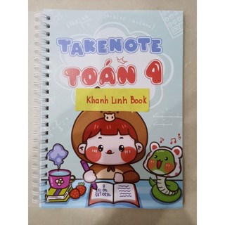 Sách - takenote toán 4