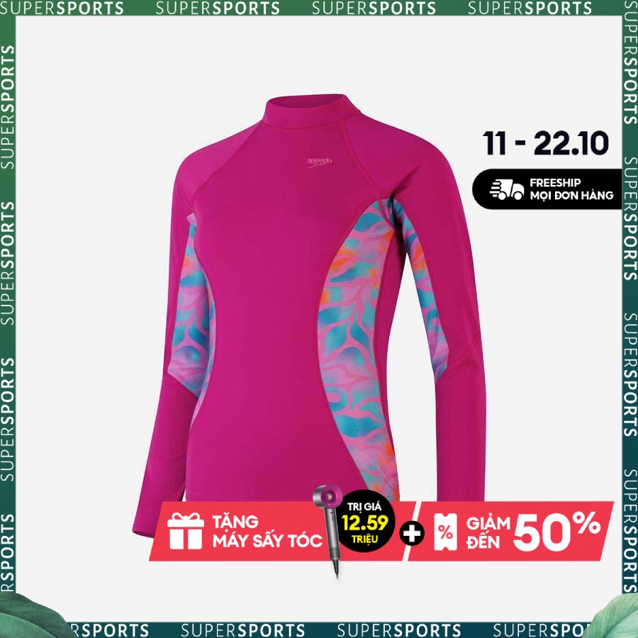 Áo bơi chống nắng nữ Speedo Prt Spl Rash (A) - 8-1352215782