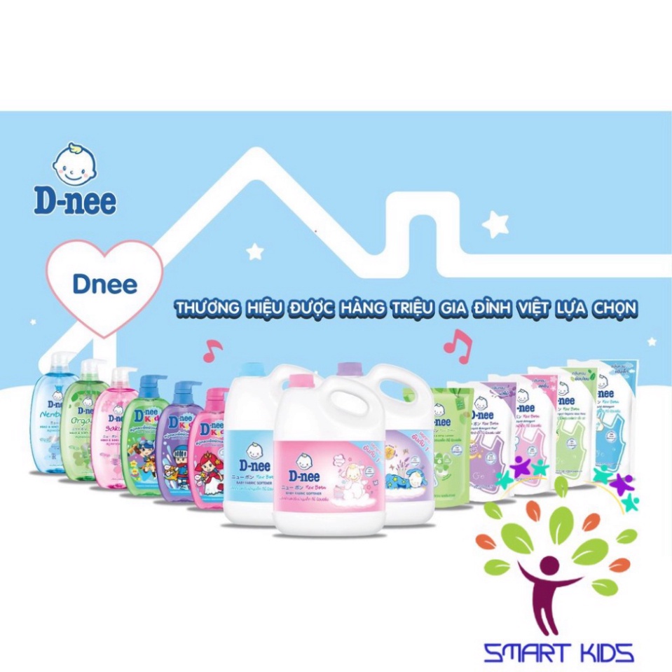 Nước giặt quần áo em bé Dnee 3000ml