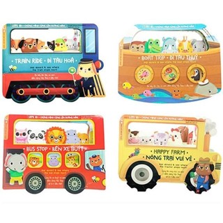 Sách - combo trọn bộ 4 cuốn: lets go - chúng mình cùng lên đường nào tân việt