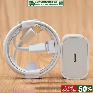 Sạc nhanh PD 20W, Bộ sạc nhanh 20w dây cáp TypeC cho các dòng  TÁO 🍏 Hàng chuẩn loại 1