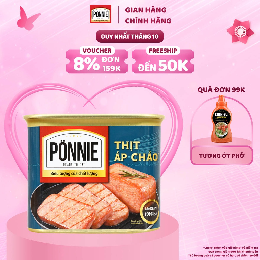 (Chọn Loại) Thịt Áp Chảo Ponnie