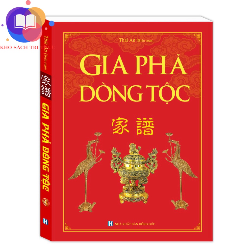 Sách - Gia phả dòng tộc (bìa cứng tái bản)