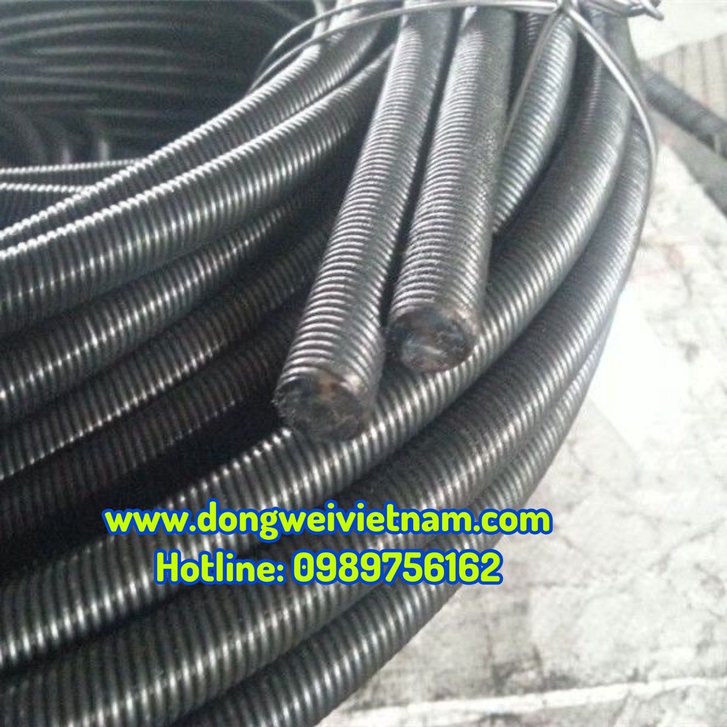 Dây cáp 12mm thông cống chuyên nghiệp hiệu quả cao dùng máy khoan