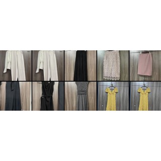 Váy và chân váy dchic, magonn, zara, uniqlo