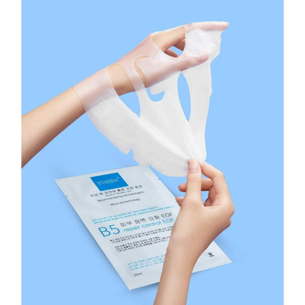 Mặt nạ B5 Repair Control EGF YUEJIN Phục hồi, cấp ẩm da B5- Mặt nạ 24k Gold nâng cơ ngừa lão hóa và nếp nhăn0