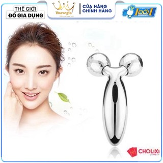 Cây Lăn Mặt Hàn Quốc Massage 3D Hàn Quốc cao cấp tạo cằm vline Giúp Nâng Cơ Thon Gọn Mặt