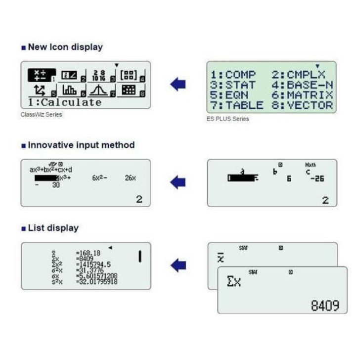 Máy Tính CASIO Fx 570ES Plus Máy Tính Học Sinh Giá Rẻ Được Mang Vào Phòng Thi - Hàng Thái Bảo Hành 24 Tháng