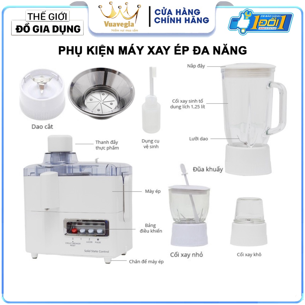 Phụ kiện vấu gắn động cơ máy xay ép sinh tố đa năng các loại