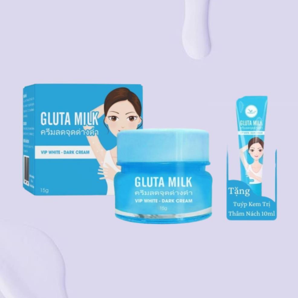 Kem Thâm Gluta Milk Thái Lan - Kem Ngừa Thâm Nách,Thâm Mông,Thâm Cổ