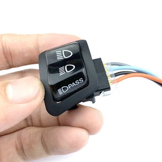  Công tắc Passing SH tặng kèm rắc nháy đá đèn pha lắp cho các dòng xe như Zin wave A S,RS RSX 110,Future 125 Pcx...... 
