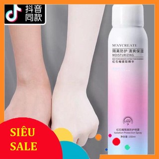 {TK} - Xịt Chống Nắng Trắng Da MayCreata 150ml