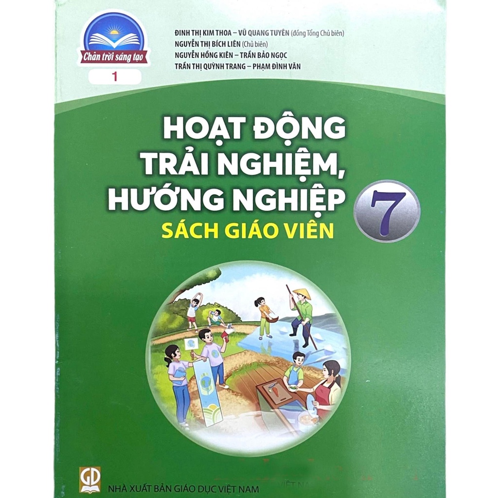 Sách giáo viên Hoạt động trải nghiệm 7 bản 1 - Chân trời sáng tạo - Bán Kèm 2 Bút TL-027