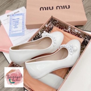 Giày cao gót Miumiu siêu hot, hàng supper fullbox 00