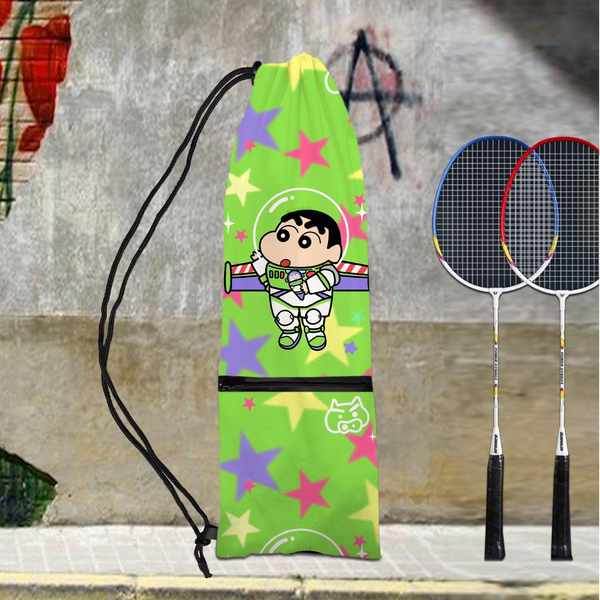Túi đựng vợt cầu lông túi vợt cầu lông Túi cầu lông trẻ em Culomi SpongeBob Dragon Ball in hình túi dây rút túi hoạt hình hoạt hình