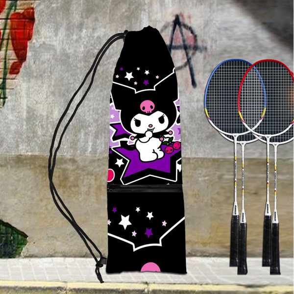 Túi đựng vợt cầu lông túi vợt cầu lông Túi cầu lông trẻ em Culomi SpongeBob Dragon Ball in hình túi dây rút túi hoạt hình hoạt hình