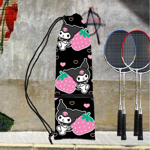 Túi đựng vợt cầu lông túi vợt cầu lông Túi cầu lông trẻ em Culomi SpongeBob Dragon Ball in hình túi dây rút túi hoạt hình hoạt hình
