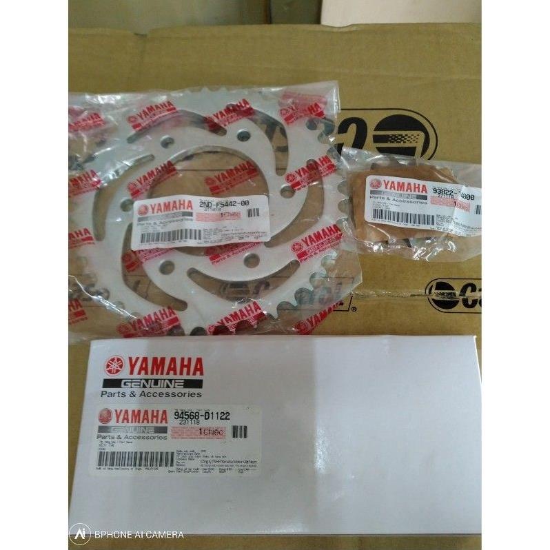 Nhông sên đĩa ex 150 / exciter 135 zin