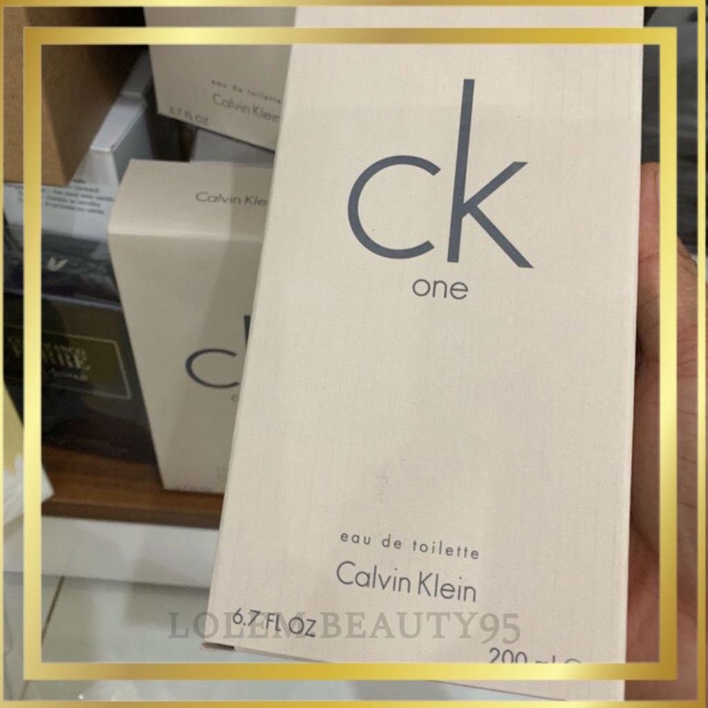 Nước hoa Ck One edt 200ml fullbox 