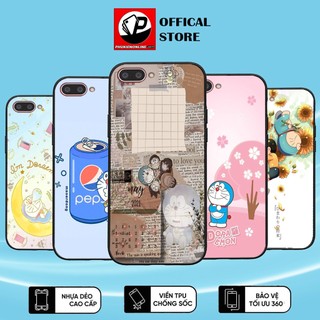 Ốp lưng oppo a3s , a1k doremon - chính hãng floveme, silicon cao cấp