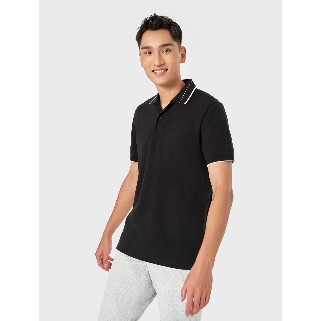 Áo polo nam CANIFA chất liệu 100% cotton thấm hút tốt, thoải mái, thiết kế trẻ trung năng động 8TP22A002