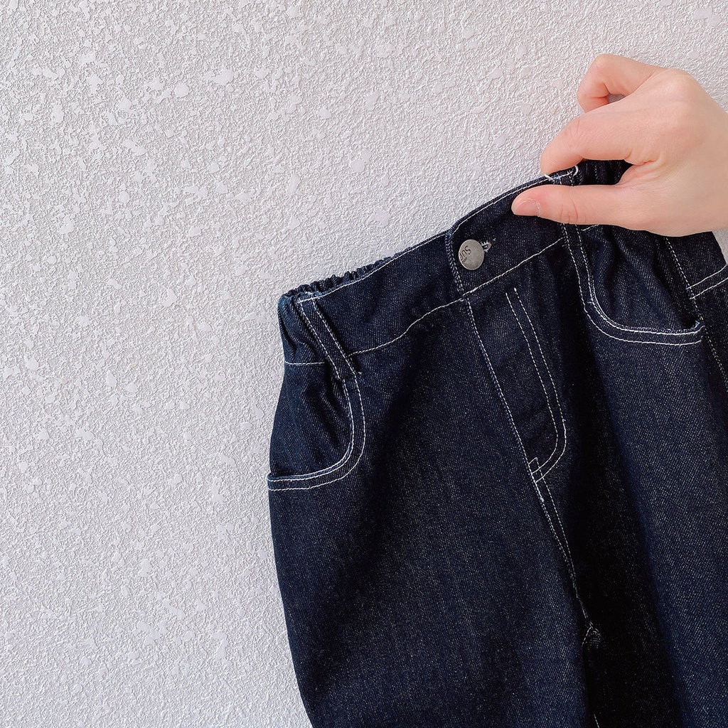 Quần Jean Dài Co Giãn In Hình Hoạt Hình Phong Cách Hàn Quốc Dễ Phối Đồ Thời Trang Mùa Thu Dành Cho Bé Trai