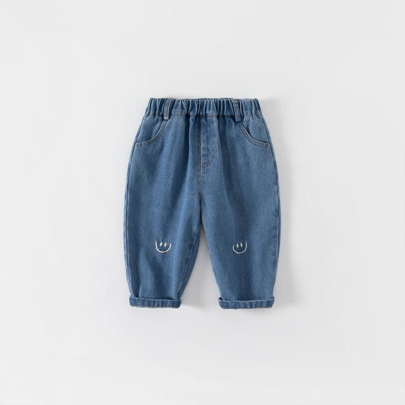 Quần jeans Dài Phong Cách Thời Trang Mới Cho Bé Trai Và Gái