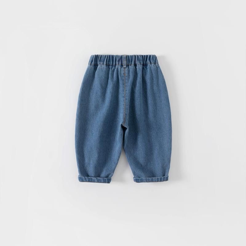 Quần jeans Dài Phong Cách Thời Trang Mới Cho Bé Trai Và Gái