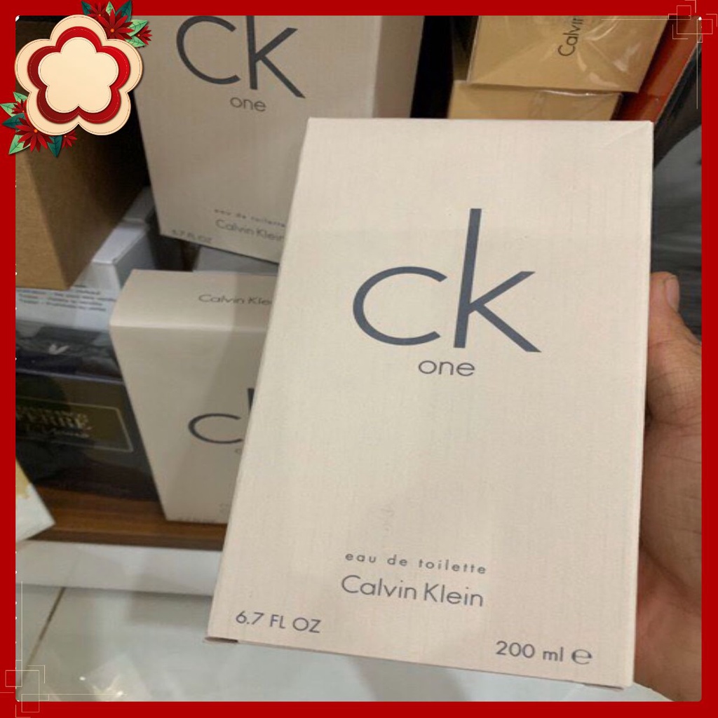 Nước hoa Ck One edt 200ml fullbox 