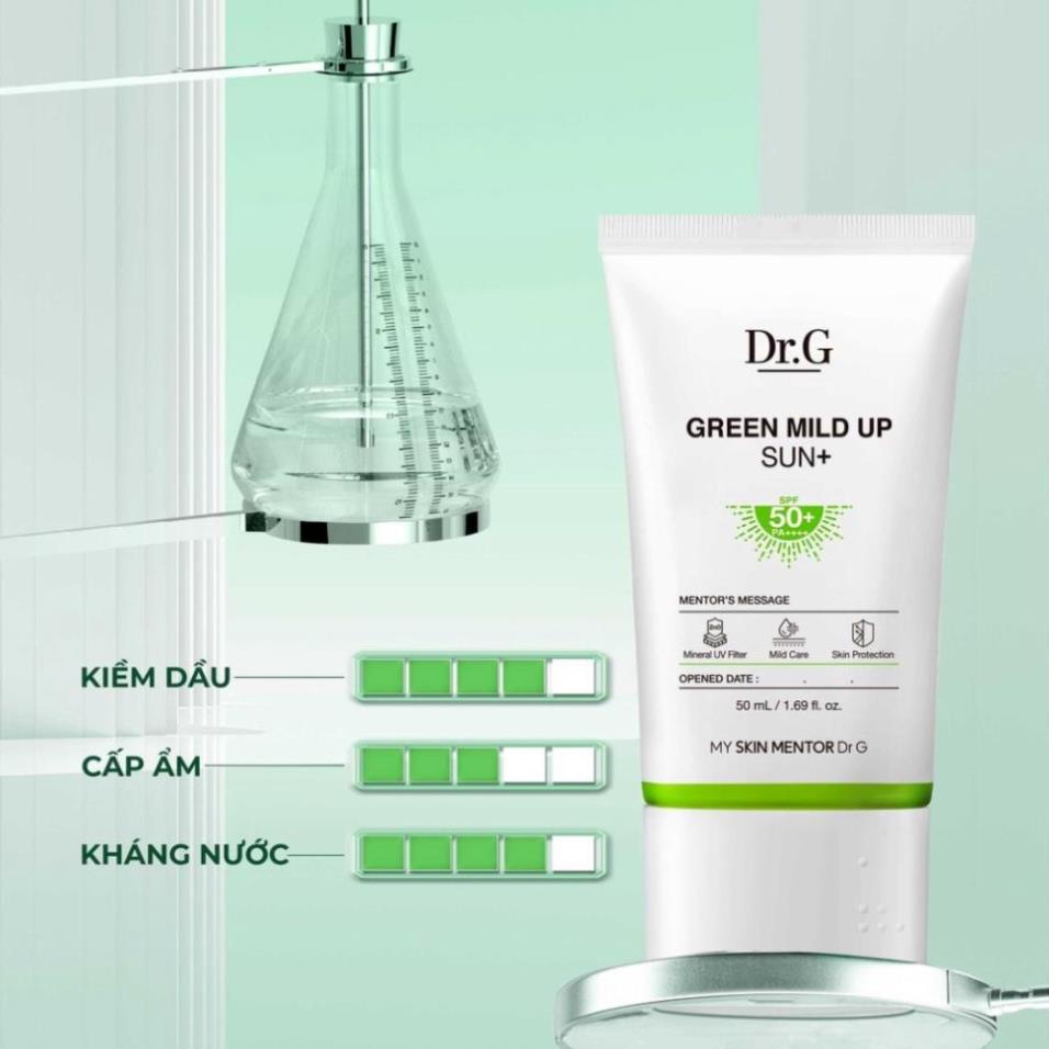 Dr.G Kem chống nắng dưỡng sáng da Brightening Up Sun+ SPF50+ PA+++ 50ml